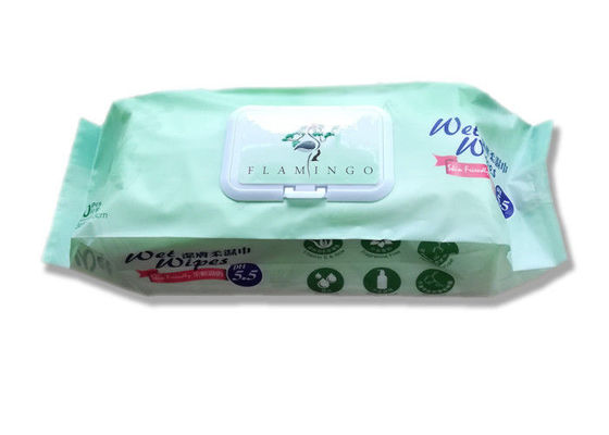 ผ้าเช็ดทำความสะอาดเปียกแบบนุ่มพิเศษที่เป็นมิตรกับผิวผ้าเช็ดทำความสะอาดเปียกต้านเชื้อแบคทีเรีย