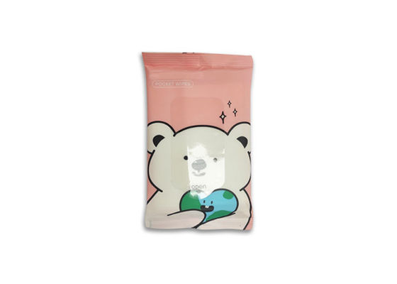 Spunlace Nonwoven Baby Wet Wipes ผลิตภัณฑ์ดูแลผิวสำหรับทำความสะอาดมือ