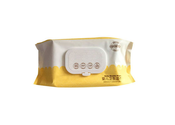 Honeysuckle Extract Antibacterial Baby Wet Wipes ปราศจากแอลกอฮอล์