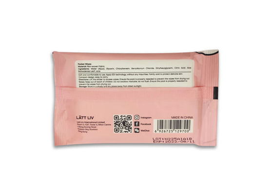 Spunlace Nonwoven Baby Wet Wipes ผลิตภัณฑ์ดูแลผิวสำหรับทำความสะอาดมือ