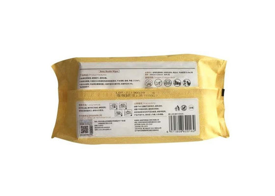 Honeysuckle Extract Antibacterial Baby Wet Wipes ปราศจากแอลกอฮอล์