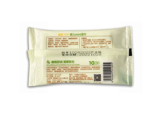 Disposable Olive Essence ทิชชู่เปียกสำหรับเด็กแบบพกพาไม่มีแอลกอฮอล์